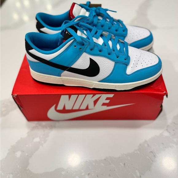 Nike Dunk Low N7 in Turquoise and Black - Picture 3 of 7